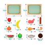 Set de jouets alimentaires Woomax 12 Pièces (12 pcs)