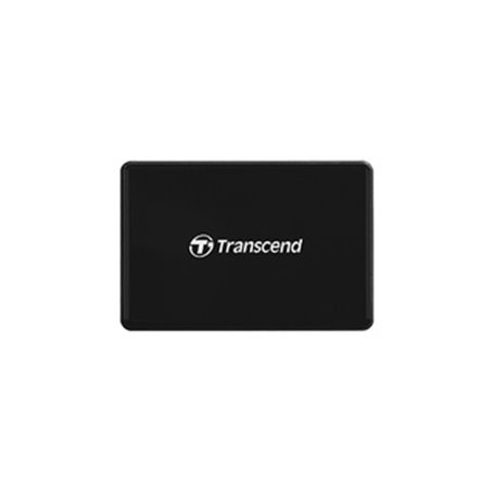 Transcend RDF8 lecteur de carte mémoire Micro-USB Noir
