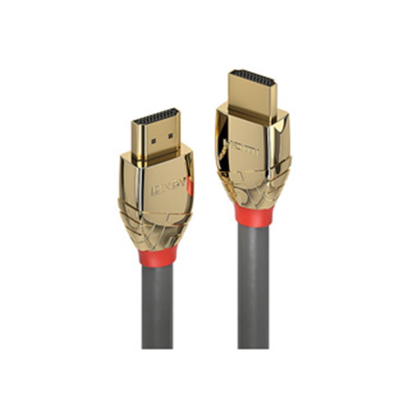 Lindy 37862 câble HDMI 2 m HDMI Type A (Standard) Gris