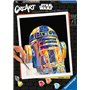 CreArt R2D2 Star wars - 24x30cm Peinture par numero