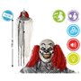 Décoration d'Halloween Clown 175 cm
