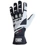 Gants de karting OMP KS-3 Blanc/Noir Noir/Blanc XL