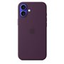 APPLE iPhone 16 Plus - Coque en silicone avec MagSafe - Plum