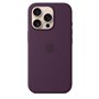 APPLE iPhone 16 Pro - Coque en silicone avec MagSafe - Plum