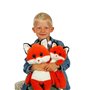 Peluche Renard Leggies - GIPSY TOYS - Orange, 48 cm