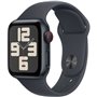 Apple Watch SE GPS + Cellular - 40mm - Boîtier Midnight Aluminium - Bracelet Midnight Sport Band - M/L