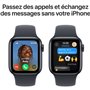 Apple Watch SE GPS + Cellular - 40mm - Boîtier Midnight Aluminium - Bracelet Midnight Sport Band - M/L
