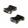 Nanocable 10.15.0704 changeur de genre de câble DVI 24+5 SVGA Noir