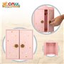 Armoire Woomax Poupées Rose