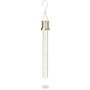 Lanterne Bâton Solaire - GARDEN ID Cristal - 22 cm - Couleur changeante - Autonomie 6-8h - Pile rechargeable.