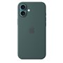APPLE iPhone 16 Plus - Coque en silicone avec MagSafe - Lake Green