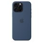 APPLE iPhone 16 Pro Max - Coque en silicone avec MagSafe - Denim