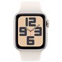 Apple Watch SE GPS - 40mm - Boîtier Starlight Aluminium - Bracelet Starlight Sport Band - M/L