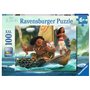 Puzzle 100 p XXL - Vaiana et Maui