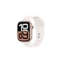 Apple Watch Series 10 OLED 42 mm Numérique 374 x 446 pixels Écran tactile 4G Or rose Wifi GPS (satellite)
