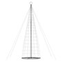 vidaXL Arbre de Noël lumineux conique 1534 LED blanc chaud 503 cm