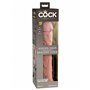 Gode réaliste Pipedream - King Cock Silicone Naturel