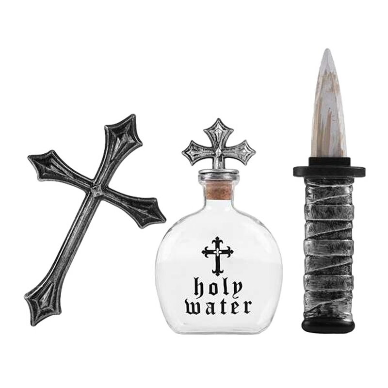 Image secondaire de Accessoires de costumes My Other Me Chasseud e Vampires 25,5 x 30 cm