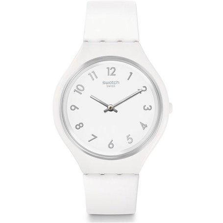 Montre Homme Swatch SVUW101 Blanc (Ø 40 mm)