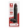 Vibromasseur réaliste Captain Red Noir 31 cm