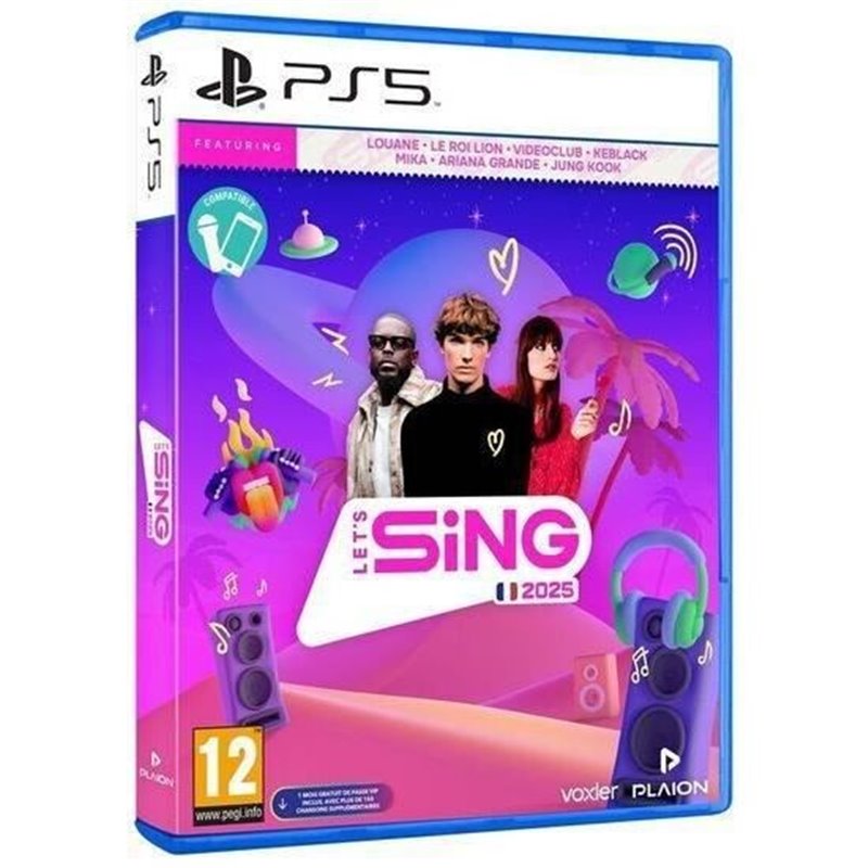 Let's Sing 2025 - Jeu PS5