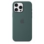 APPLE iPhone 16 Pro Max - Coque en silicone avec MagSafe - Lake Green