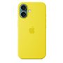 APPLE iPhone 16 - Coque en silicone avec MagSafe - Star Fruit