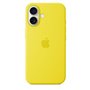 APPLE iPhone 16 - Coque en silicone avec MagSafe - Star Fruit
