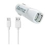 Chargeur de voiture Famz Blanc