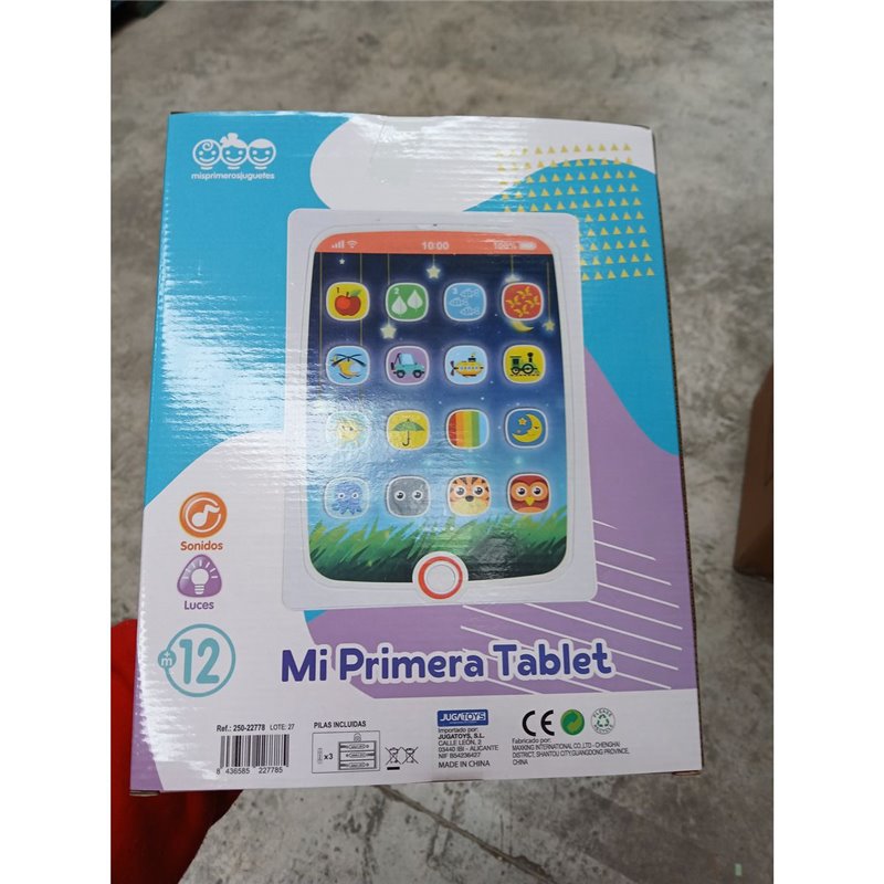 Image secondaire de Jouet interactif pour bébé 21 x 5 x 28 cm Tablette