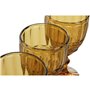 Set de Verres Home ESPRIT Ambre Verre 325 ml (6 Unités)