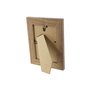 Cadre photo Home ESPRIT Blanc Marron Beige Marron Clair Velours Verre Moderne 16 x 2 x 21 cm (4 Unités)
