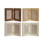 Cadre photo Home ESPRIT Marron Beige Naturel Ivoire Verre polystyrène Scandinave 31 X 2 X 21 cm (4 Unités)