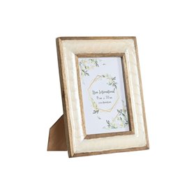 Cadre photo Home ESPRIT Blanc Naturel Nacre noire Bois de manguier Moderne 24 x 2 x 29 cm Cadre photo Home ESPRIT Blanc Naturel Nacre noire Bois de manguier Moderne 24 x 2 x 29 cm
