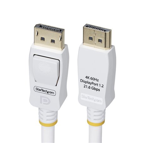 Câble USB Startech DP12-CABLE6FTW Blanc 1