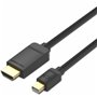 Mini câble DisplayPort Vention HABBH Noir 2 m