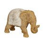 Figurine Décorative Romimex Beige Rotin Polyrésine Eléphant 29 x 20 x 12 cm