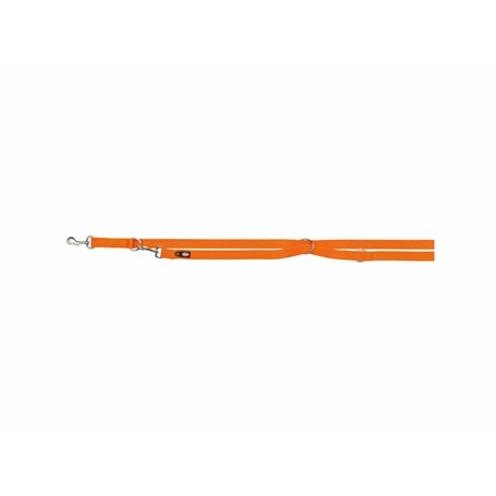 Laisse réglable pour chien Trixie Orange L/XL