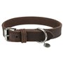 Collier pour Chien Trixie Rustic Brun foncé M/L 42-48 cm
