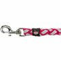 Laisse réglable pour chien Trixie Fuchsia S/M