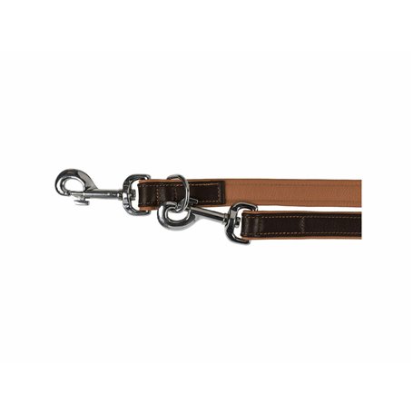 Laisse réglable pour chien Trixie Marron Marron Clair S/M 2 m