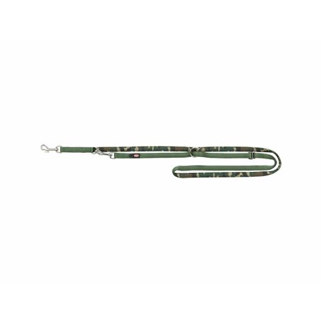 Laisse réglable pour chien Trixie Premium Vert XS/S
