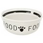 Mangeoire pour chiens Trixie Blanc Noir Ø 13 cm 250 ml