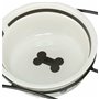 Mangeoire pour chiens Trixie Blanc Noir Ø 13 cm 250 ml