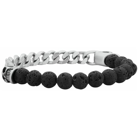 Bracelet Homme Police S14AMS01B Acier inoxydable 20 cm