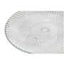 Assiette plate Home ESPRIT Transparent Verre 26 x 26 x 8 cm