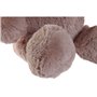 Jouet Peluche Home ESPRIT Blanc Marron Gris Polyester Ours 34 x 34 x 40 cm (3 Unités)