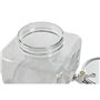 Distributeur d'eau Home ESPRIT Transparent Métal Silicone Verre ABS 3,5 L 19 x 25 x 16 cm