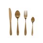 Couverts Home ESPRIT Doré Acier inoxydable 2 x 0