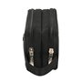 Trousse Fourre-Tout Double Safta Surf Noir (21 x 8 x 6 cm)